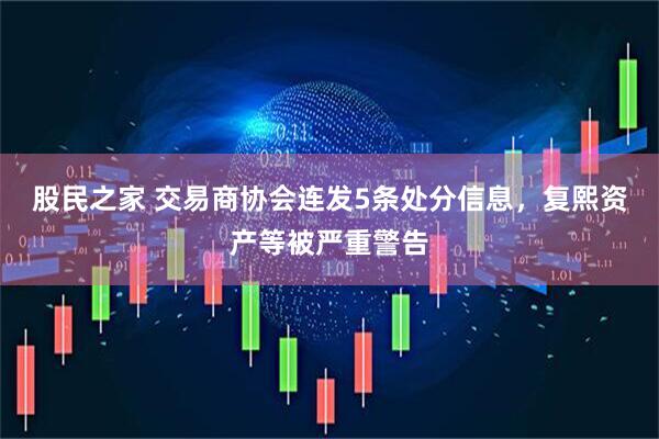 股民之家 交易商协会连发5条处分信息，复熙资产等被严重警告